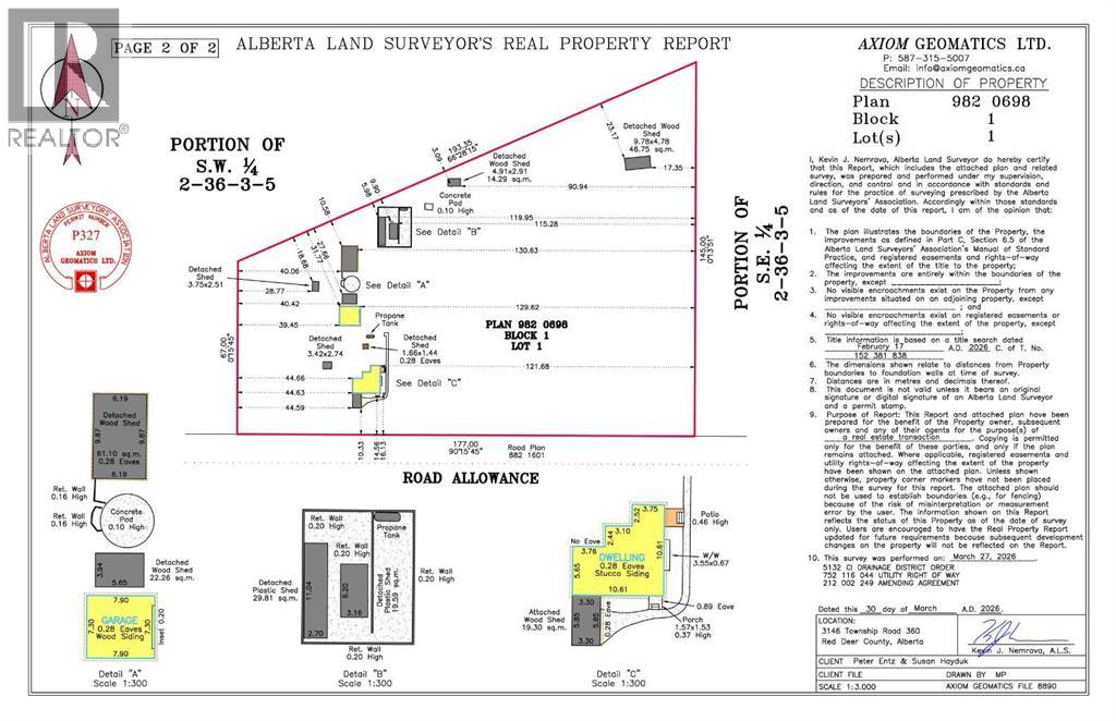 3146 Township Road 360, Rural Red Deer County, Alberta  T4G 0N2 - Photo 47 - A2288151