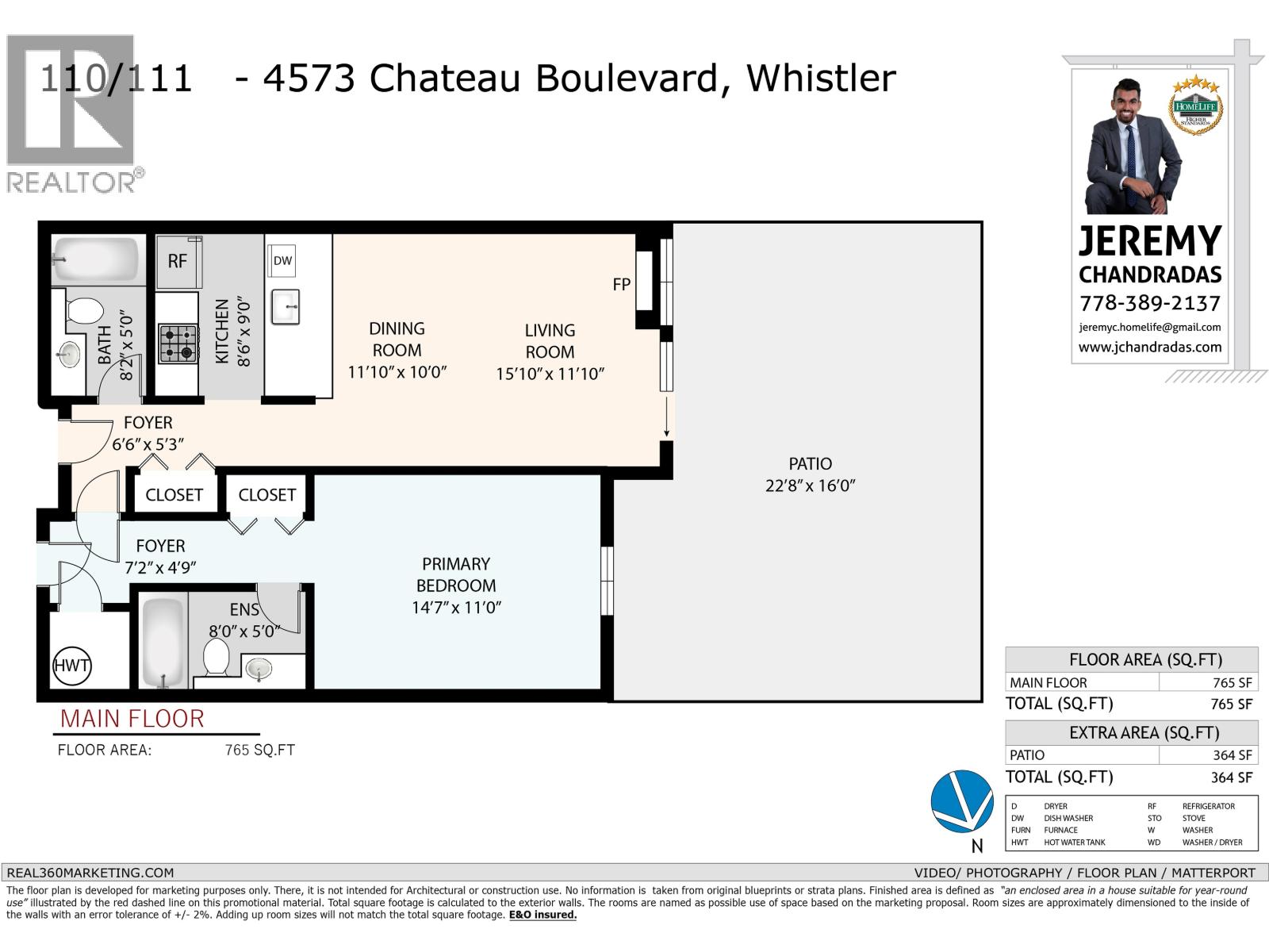 110/111 4573 Chateau Boulevard, Whistler, British Columbia  V0N 1B4 - Photo 37 - R3106144
