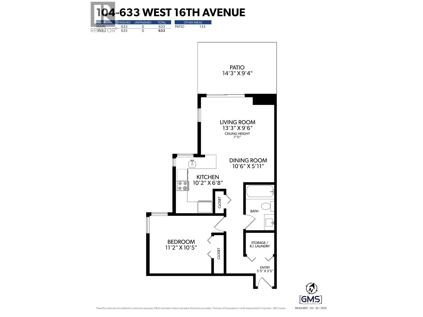 104 633 W 16th Avenue, Vancouver, British Columbia  V5Z 1S5 - Photo 12 - R3106403