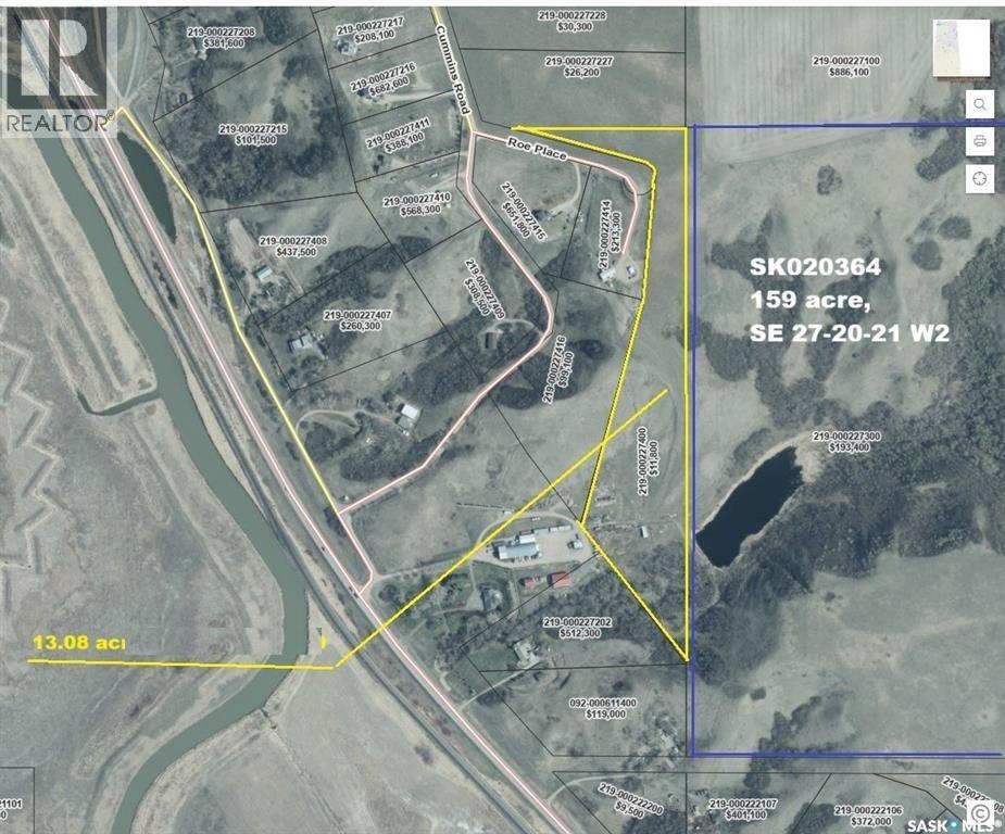 13 Acre Residential Lot RM No 219, Craven, Saskatchewan