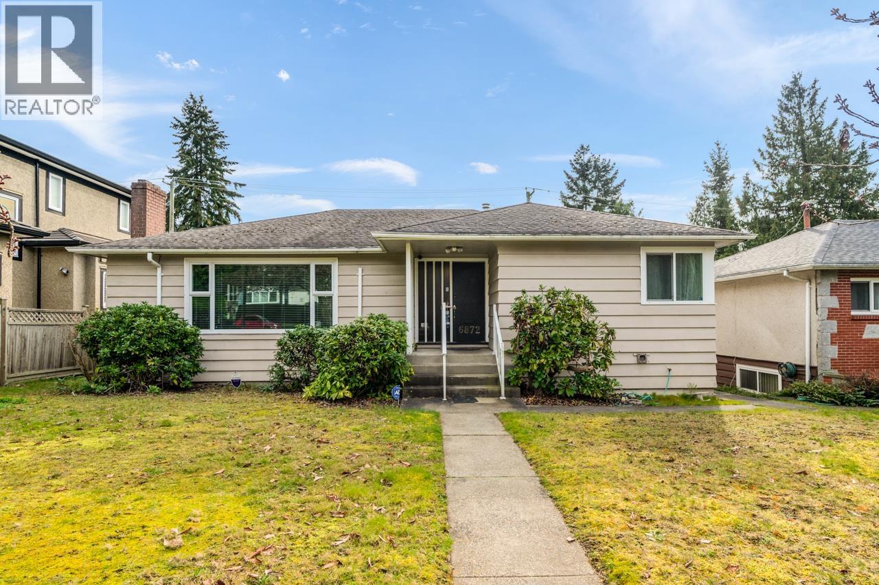 6872 HEATHER STREET, Vancouver, British Columbia
