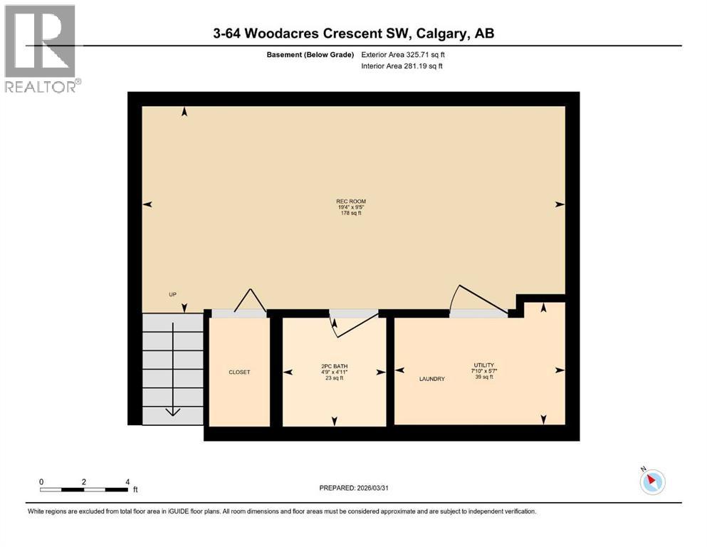 3, 64 Woodacres Crescent SW, Calgary, Alberta  T2W 4V6 - Photo 37 - A2291873