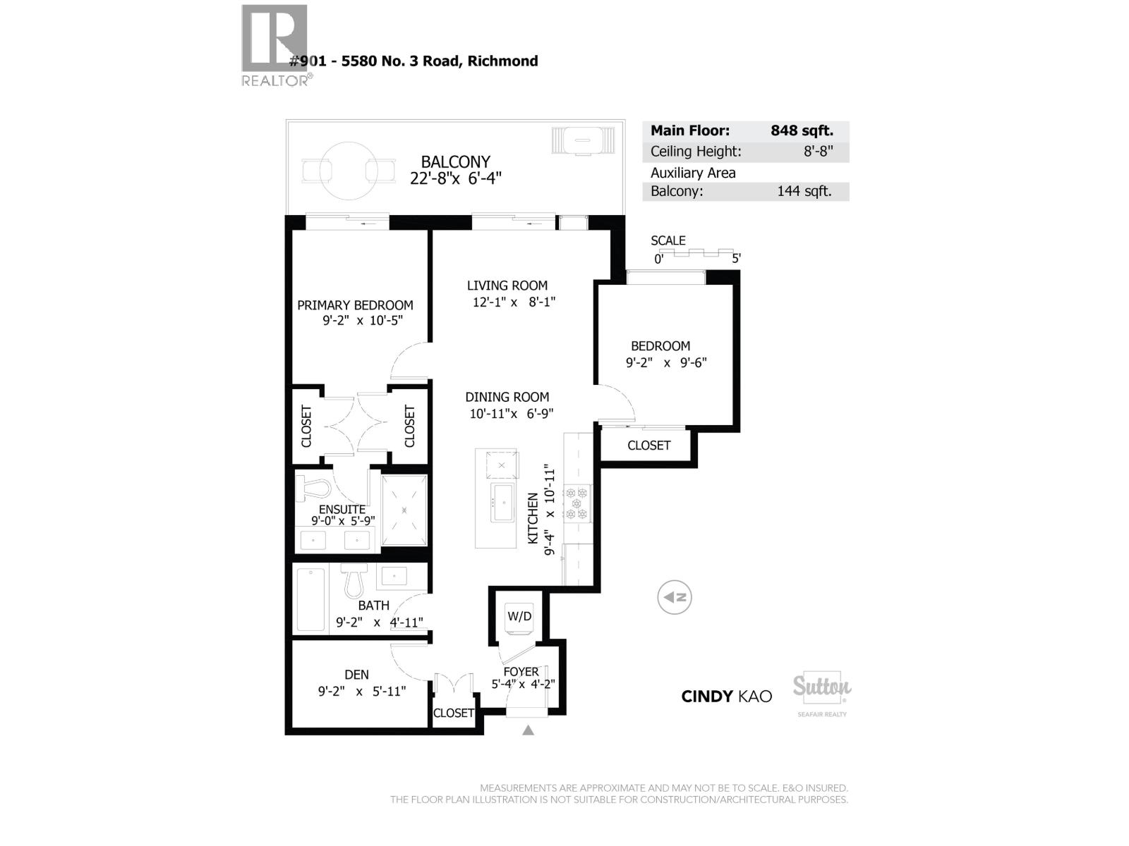 901 5580 No. 3 Road, Richmond, British Columbia  V6X 0R8 - Photo 27 - R3104797