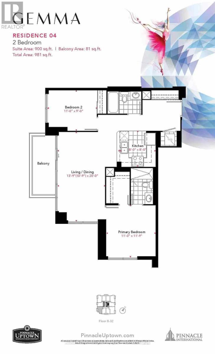 2904 - 15 Watergarden Drive, Mississauga, Ontario  L5R 0H4 - Photo 5 - W12946994