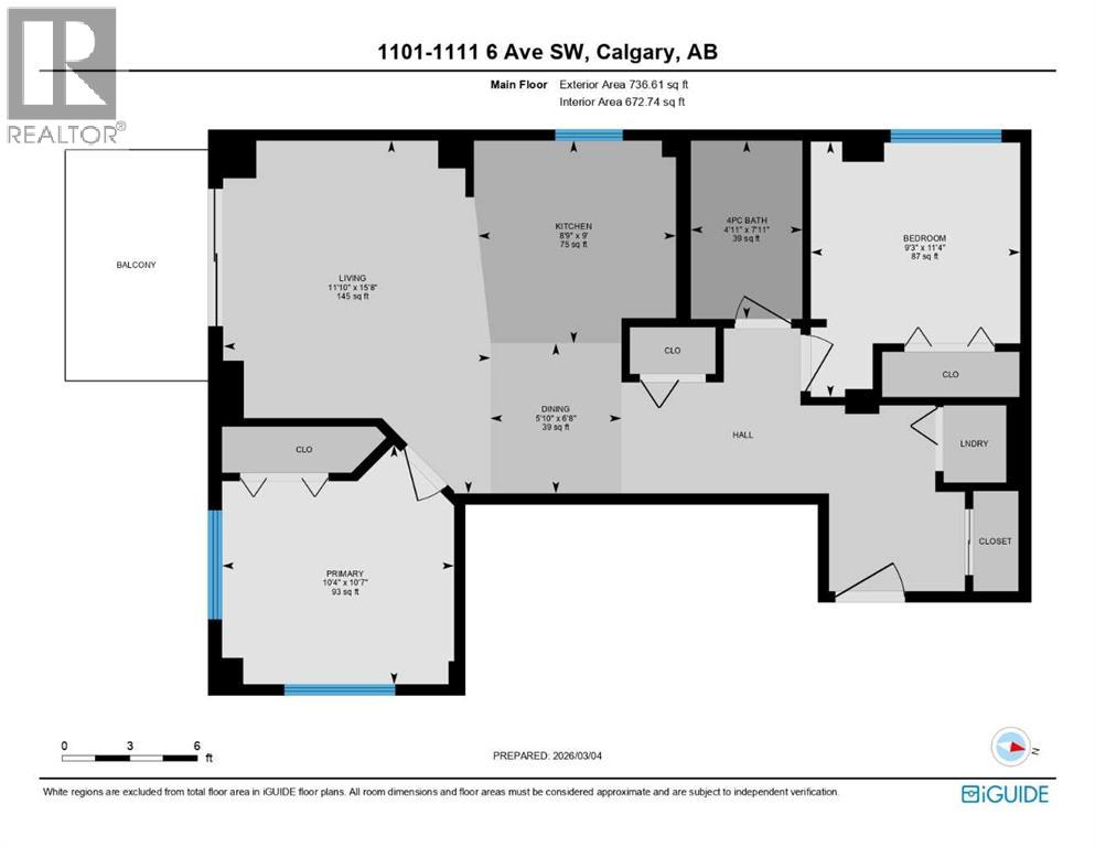 1101, 1111 6 Avenue Sw, Calgary, Alberta  T2P 3M3 - Photo 24 - A2291014