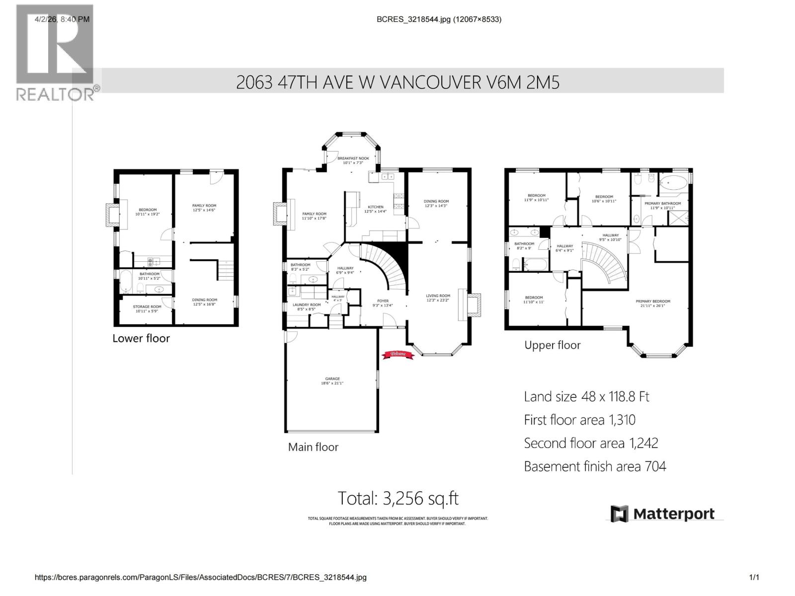 2063 W 47th Avenue, Vancouver, British Columbia  V6M 2M5 - Photo 2 - R3105132