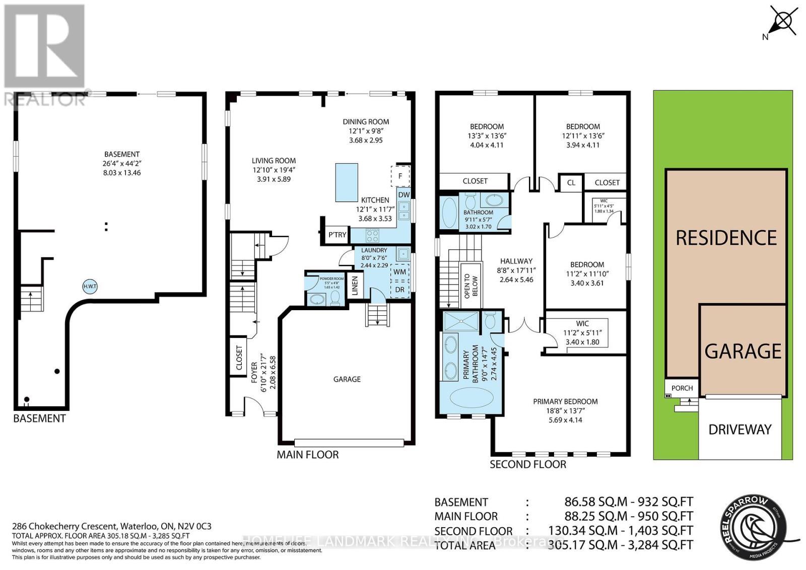 286 Chokecherry Crescent, Waterloo, Ontario  N2V 0C3 - Photo 36 - X12954802