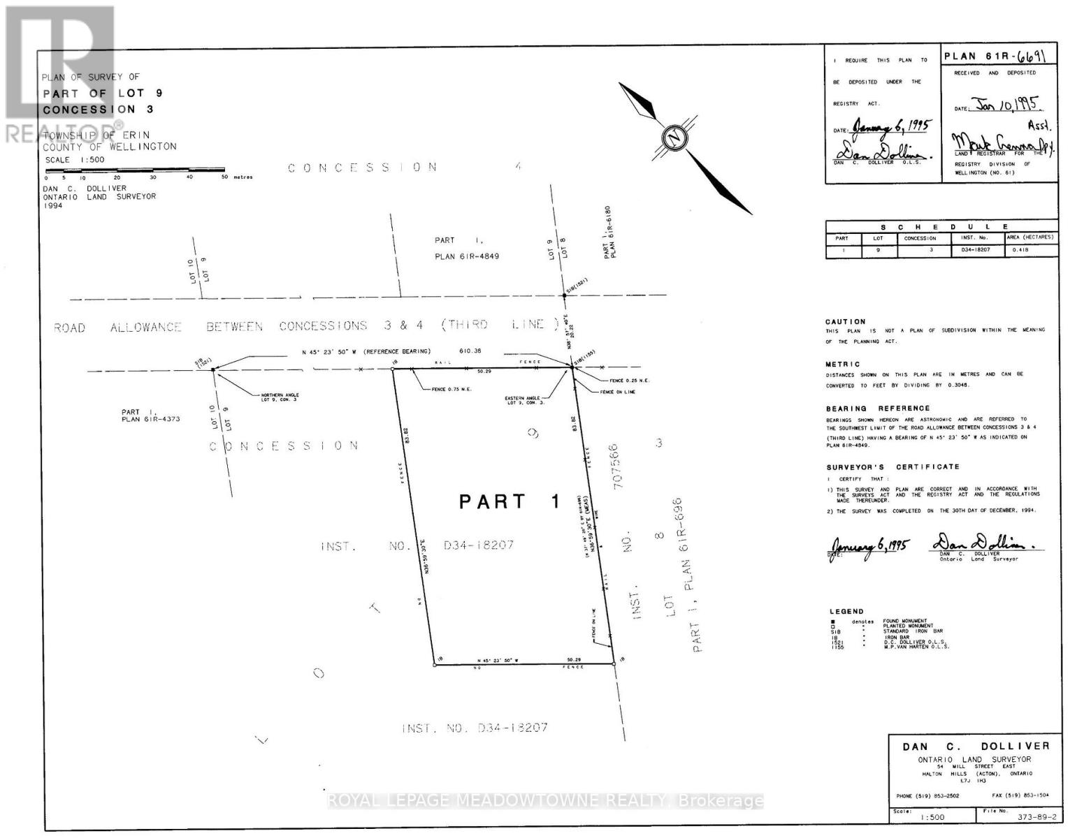 Lot 9 Third Line, Erin, Ontario  L7J 2L8 - Photo 4 - X12952732