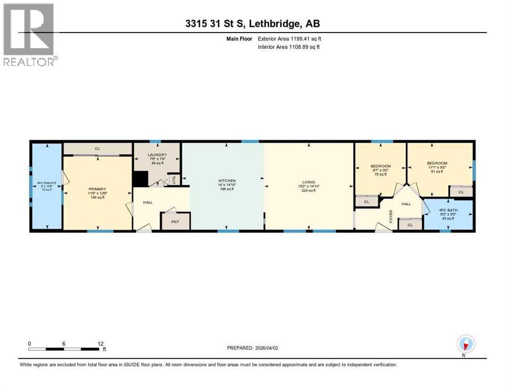 3315 31 Street S, Lethbridge, Alberta  T1K 7K3 - Photo 22 - A2298271