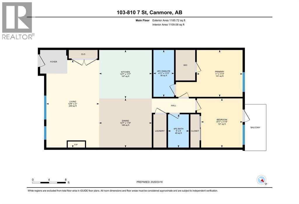 103, 810 7th Street, Canmore, Alberta  T1W 0N4 - Photo 11 - A2293548