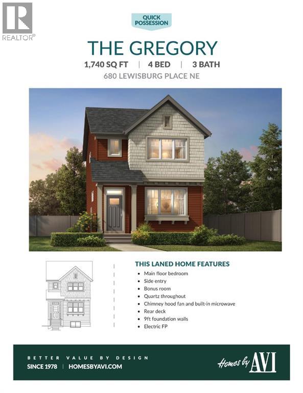 680 Lewisburg Place NE, Calgary, Alberta  T3P 3A1 - Photo 34 - A2298284