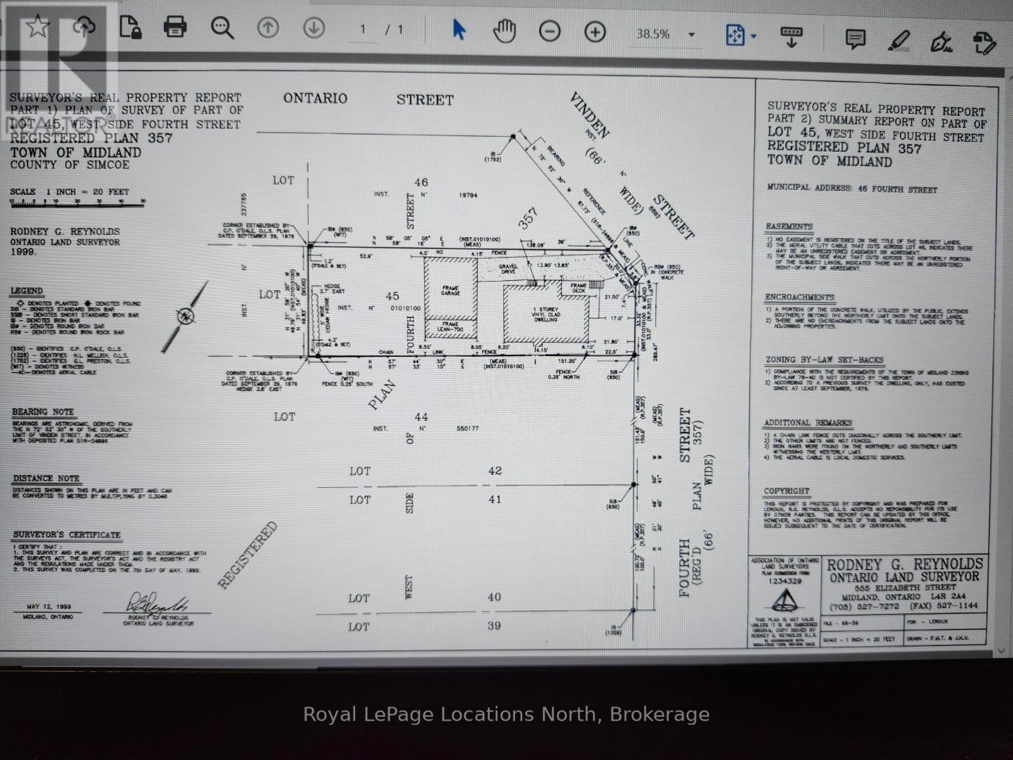46 Fourth Street W, Midland, Ontario  L4R 3S8 - Photo 38 - S12955506
