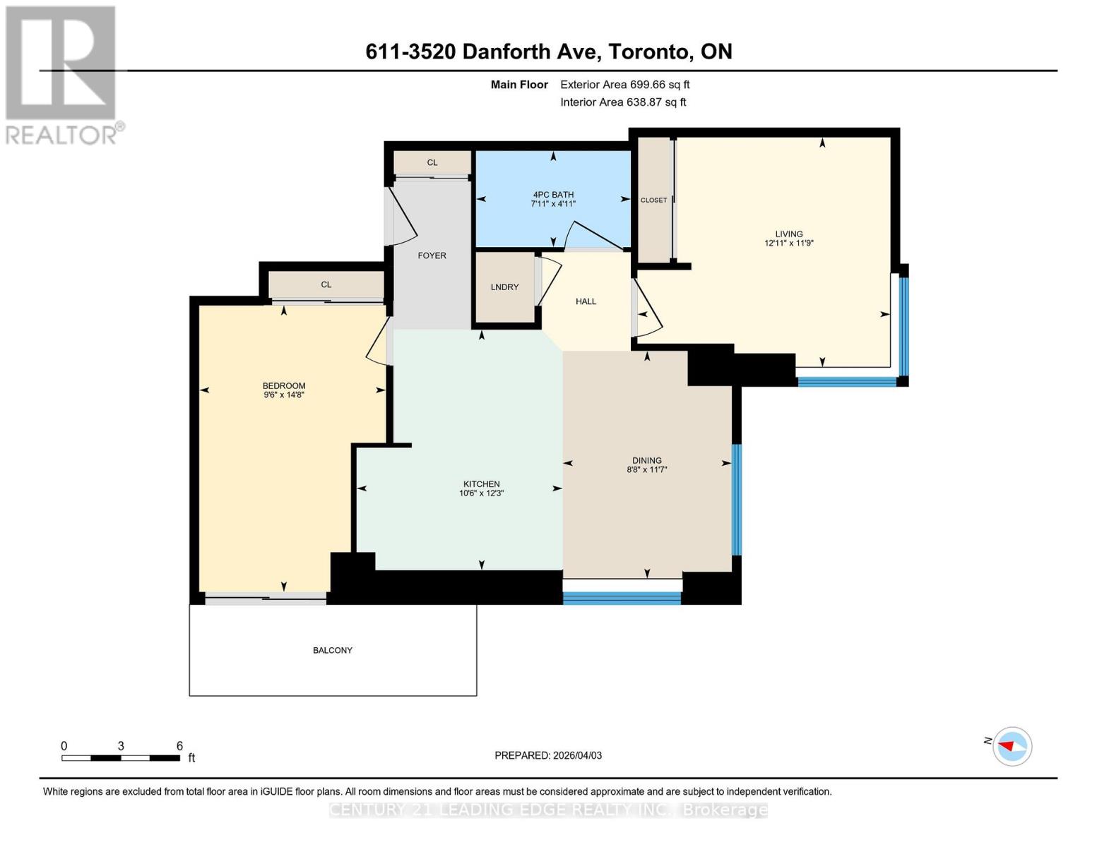 611 - 3520 Danforth Avenue, Toronto, Ontario  M1L 1E5 - Photo 37 - E12955690