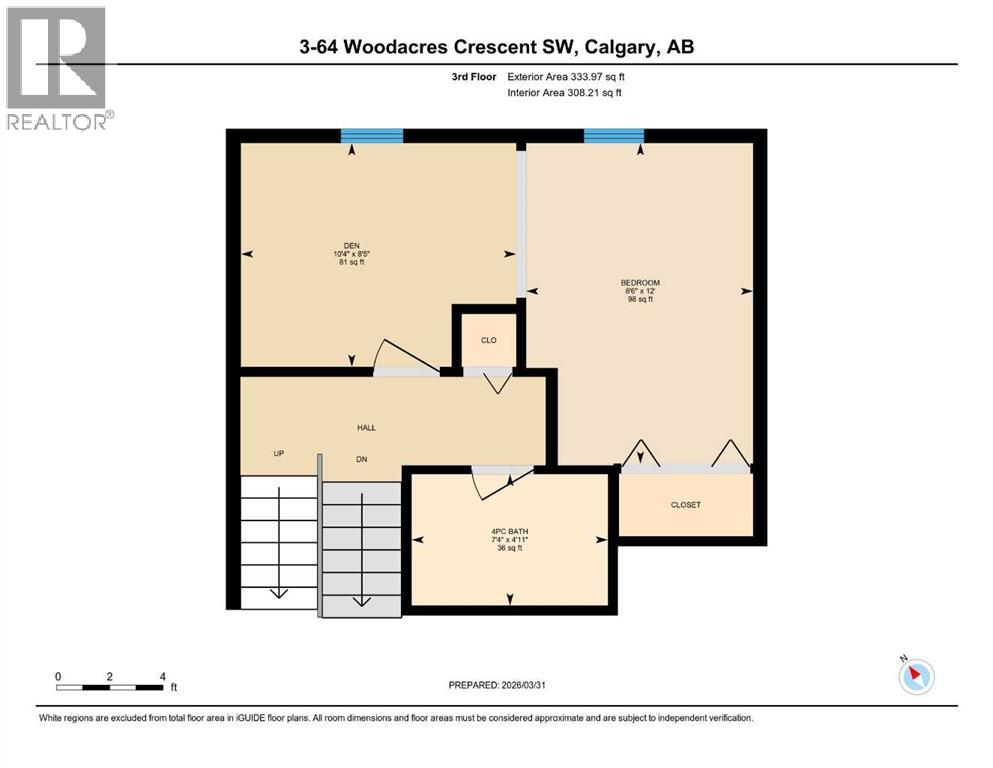 3, 64 Woodacres Crescent SW, Calgary, Alberta  T2W 4V6 - Photo 35 - A2291873