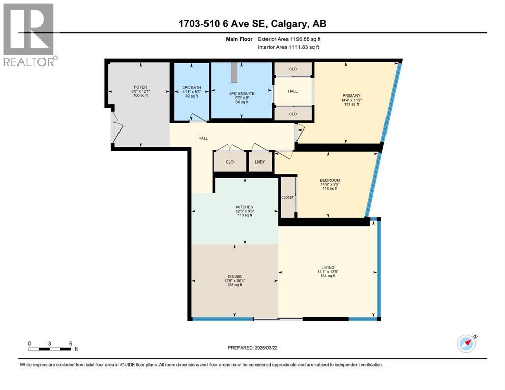 1703, 510 6 Avenue SE, Calgary, Alberta  T2G 1L7 - Photo 33 - A2298068
