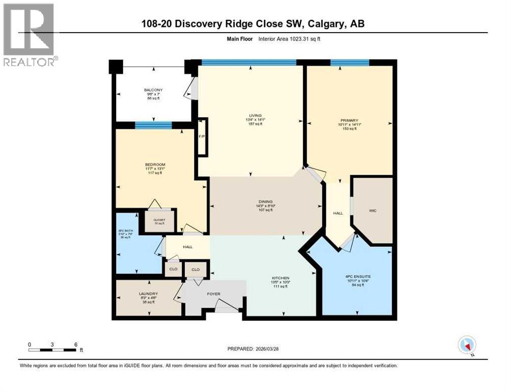 108, 20 Discovery Ridge Close SW, Calgary, Alberta  T3H 5X4 - Photo 37 - A2296401