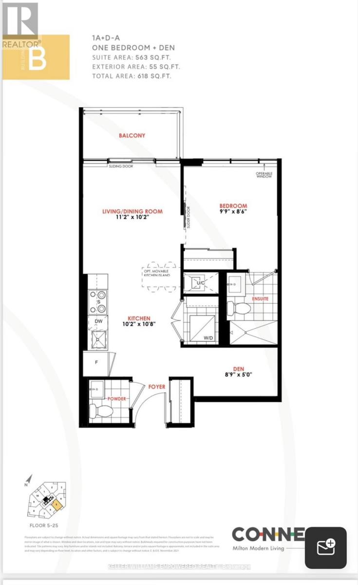 1305 - 8020 Derry Rd Road, Milton, Ontario  L9T 9N7 - Photo 15 - W12955826