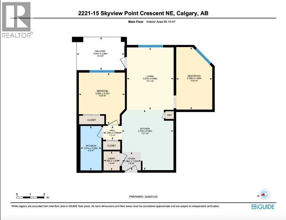 2221, 15 Skyview Point Crescent Ne, Calgary, Alberta  T3N 2T1 - Photo 42 - A2296834