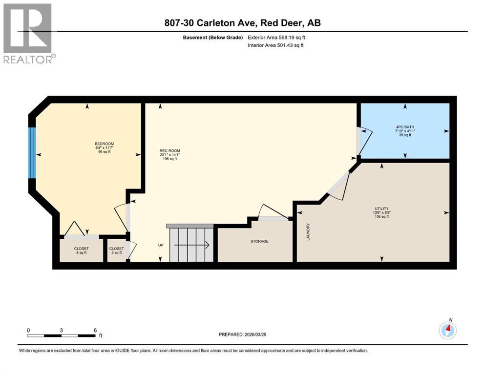 807, 30 Carleton Avenue, Red Deer, Alberta  T4P 0M8 - Photo 32 - A2296537