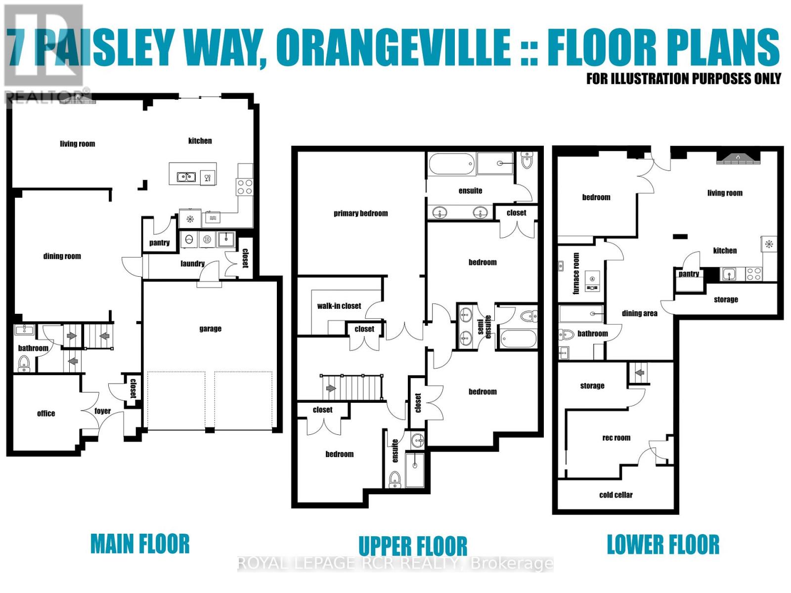 7 Paisley Way, Orangeville, Ontario  L9W 6Z5 - Photo 35 - W12872720