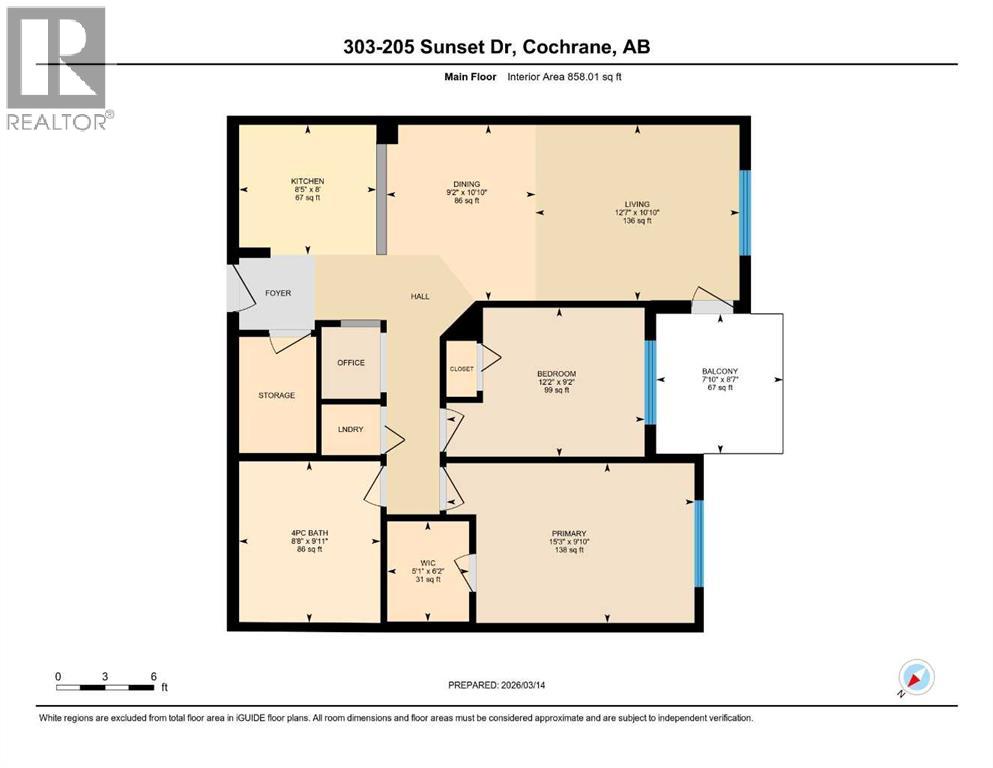 303, 205 Sunset Drive Sw, Cochrane, Alberta  T4C 0H6 - Photo 38 - A2289106