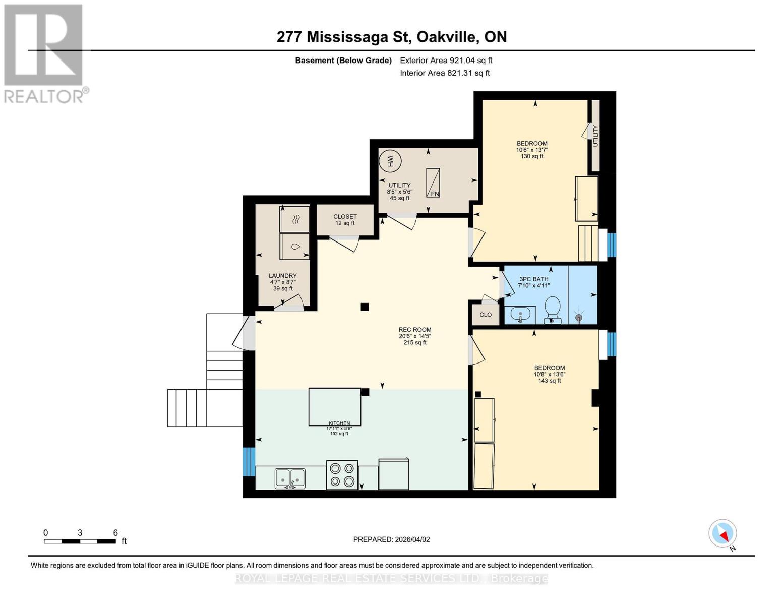 Lower - 277 Mississaga Street, Oakville, Ontario  L6L 6J8 - Photo 31 - W12956726