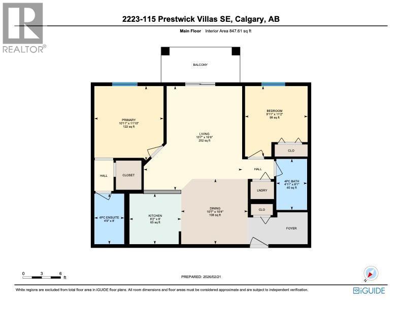 2223, 115 Prestwick Villas SE, Calgary, Alberta  T2Z 0M9 - Photo 42 - A2289922