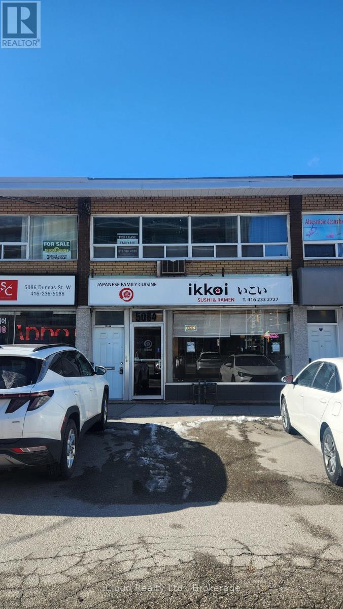 2ND FLOOR - 5084 DUNDAS STREET W, Toronto, Ontario