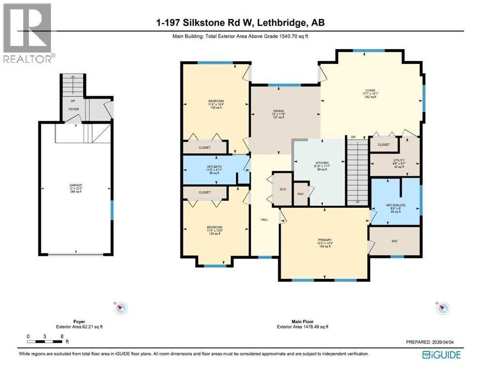 1, 197 Silkstone Road W, Lethbridge, Alberta  T1J 4J9 - Photo 4 - A2299091