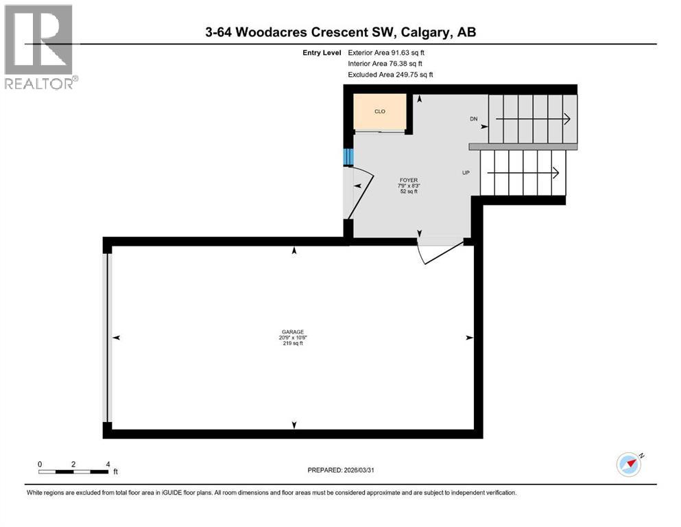 3, 64 Woodacres Crescent Sw, Calgary, Alberta  T2W 4V6 - Photo 32 - A2291873