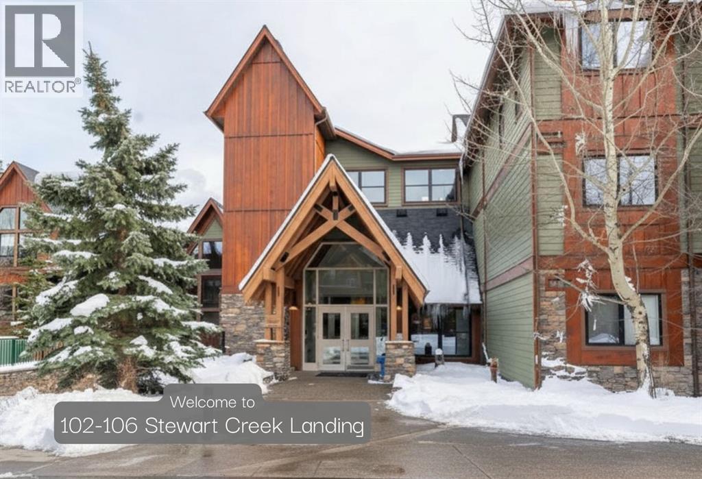 102, 106 Stewart Creek Landing, Canmore, Alberta