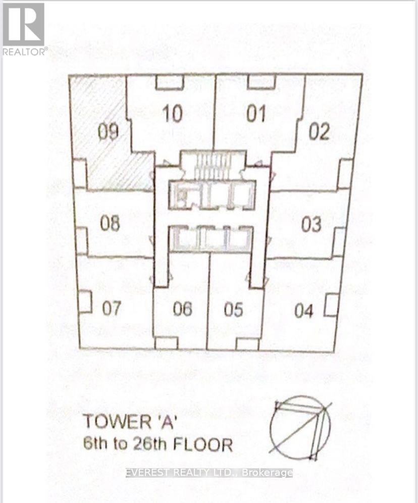 2409 - 36 Elm Drive W, Mississauga, Ontario  L5B 0N3 - Photo 2 - W12958014