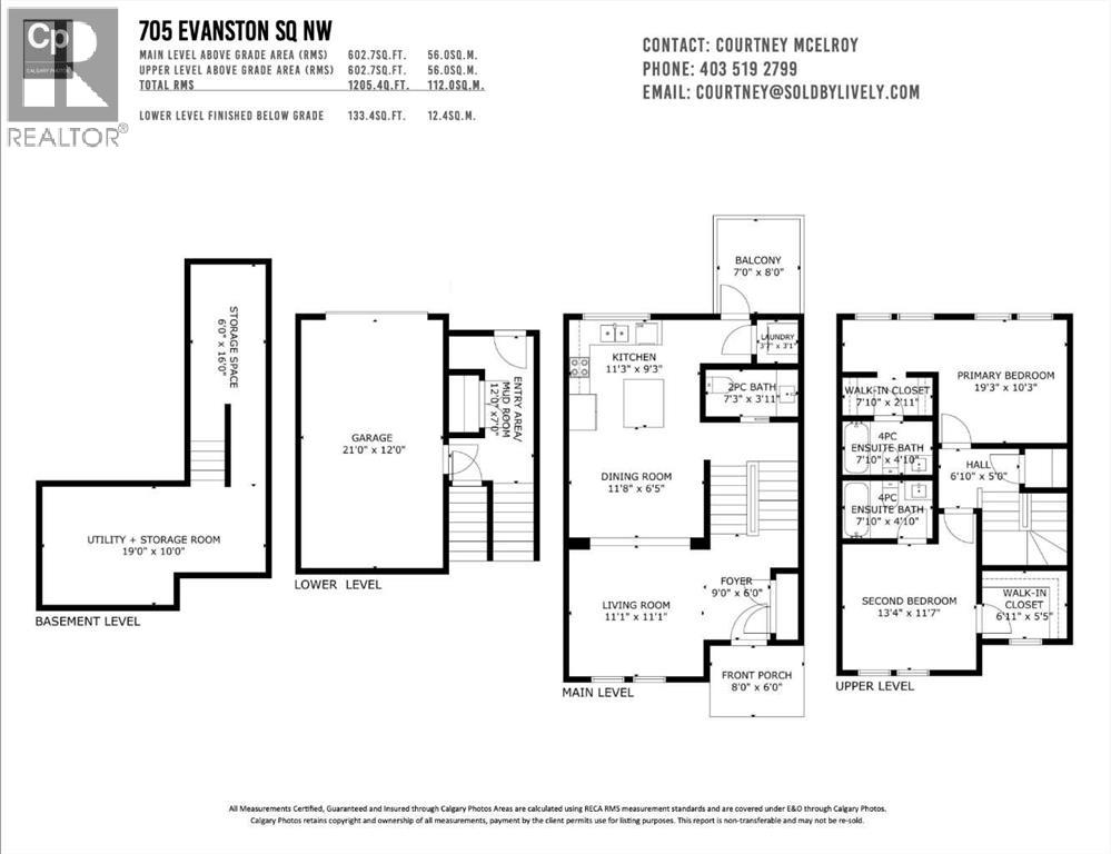 705 Evanston Square Nw, Calgary, Alberta  T3P 0G9 - Photo 39 - A2291032