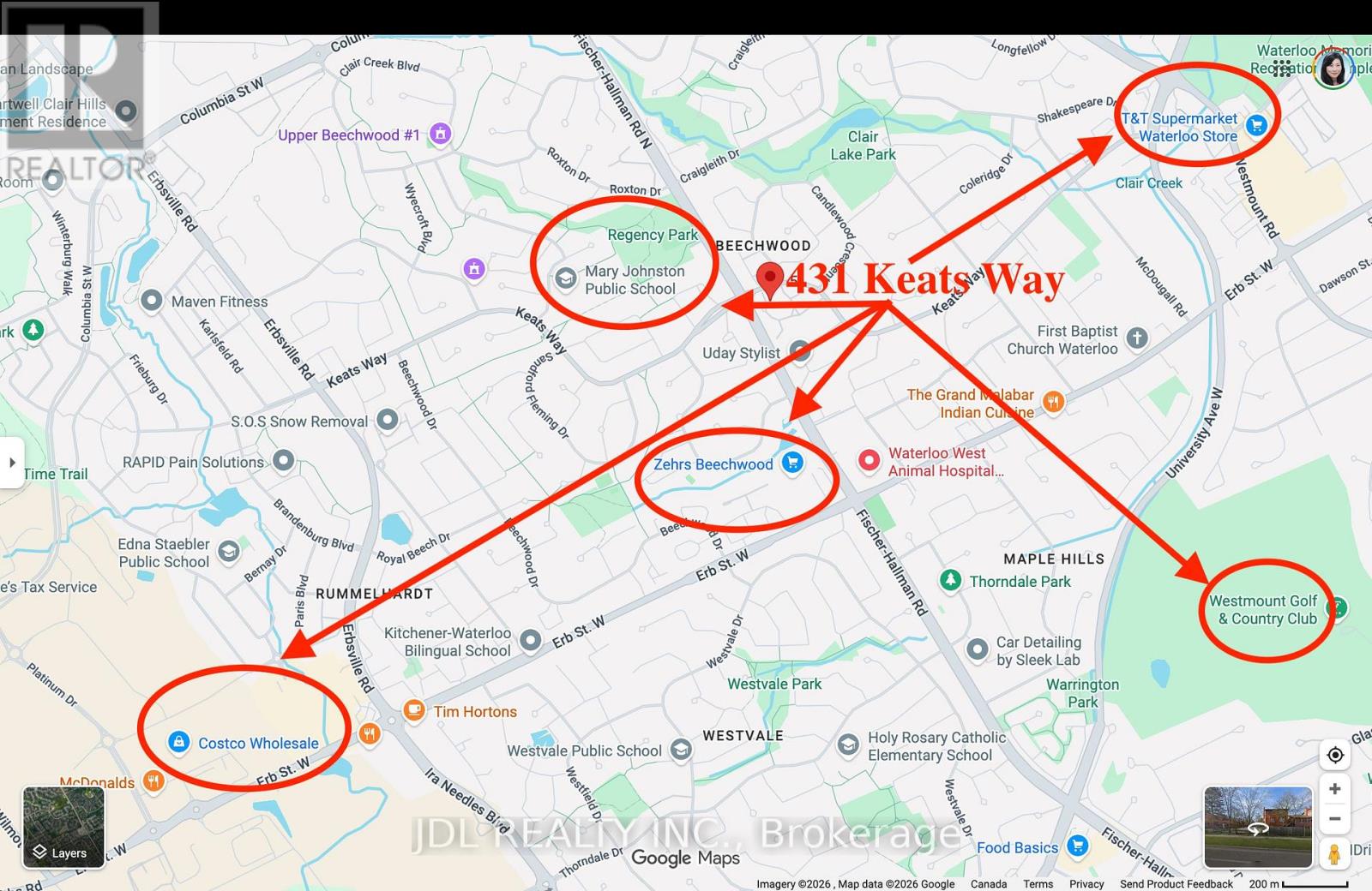 5 - 431 Keats Way, Waterloo, Ontario  N2L 5S7 - Photo 3 - X12958352