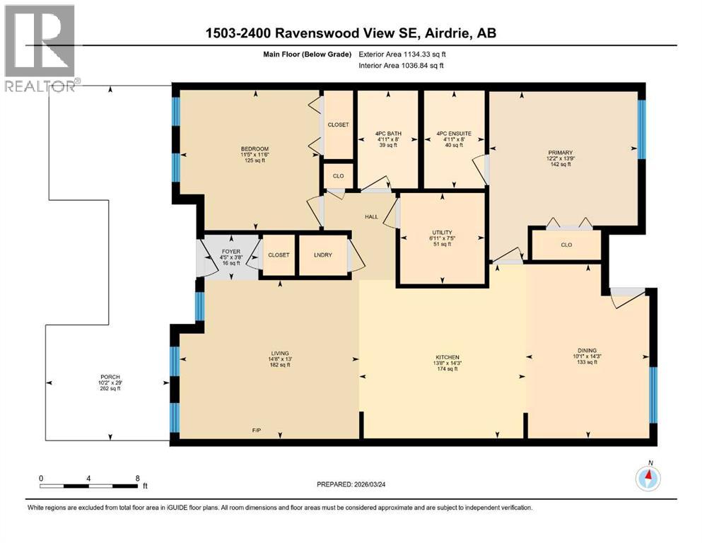 1503, 2400 Ravenswood View SE, Airdrie, Alberta  T4A 0V7 - Photo 30 - A2295384