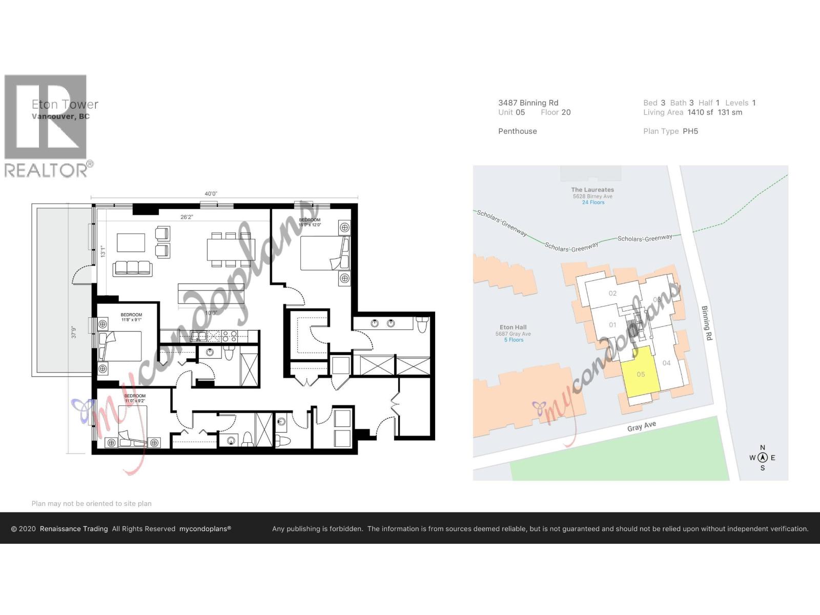 2005 3487 Binning Road, Vancouver, British Columbia  V6S 0K8 - Photo 5 - R3106974