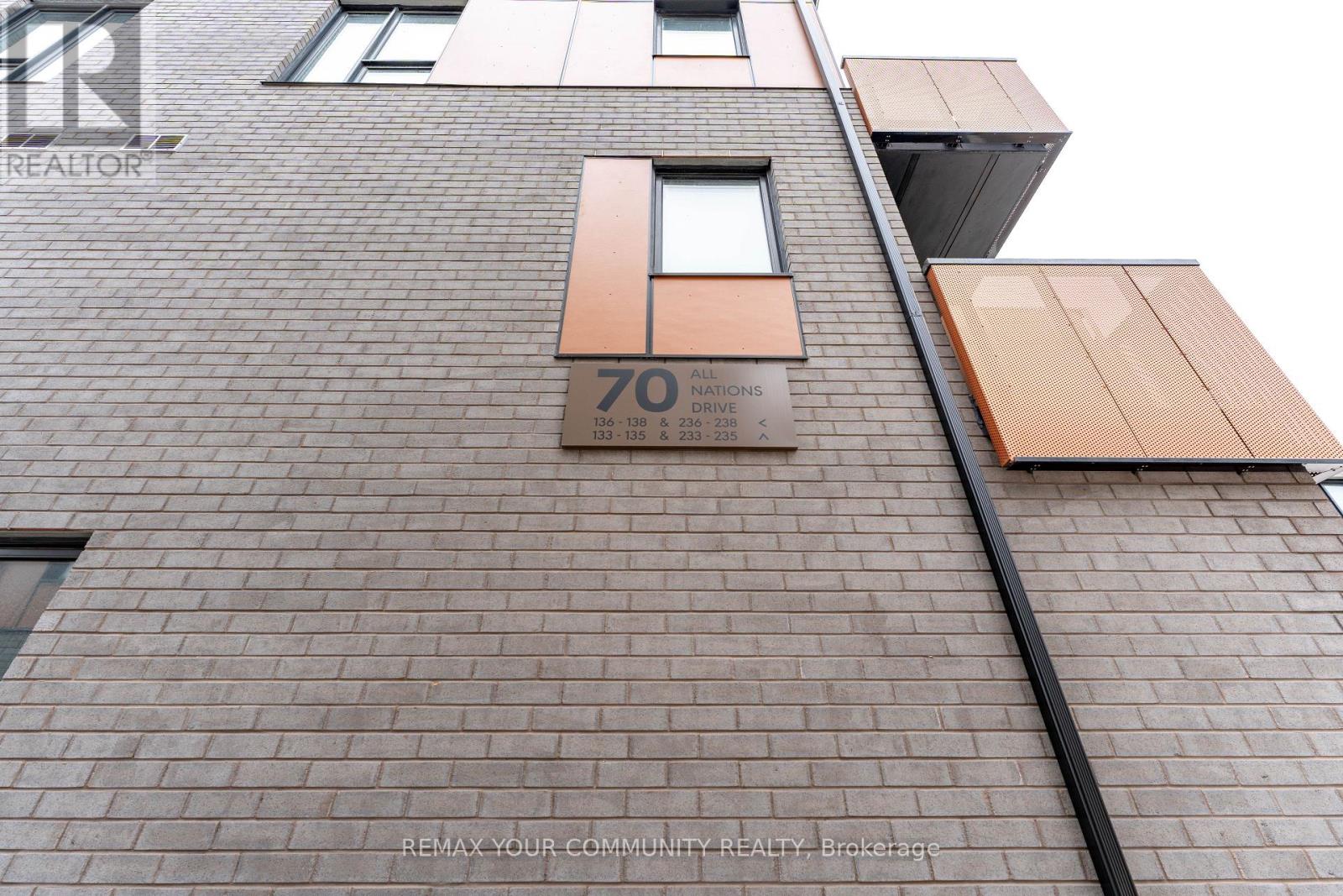 134 - 70 ALL NATIONS DRIVE, Brampton, Ontario