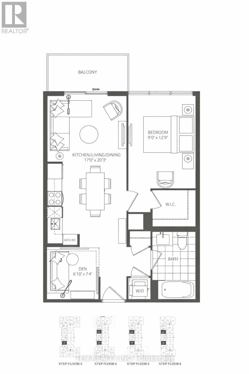 823 - 10 Gibbs Road, Toronto, Ontario  M9B 0E2 - Photo 13 - W12959466