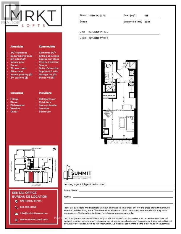 2308 - 199 Rideau Street, Ottawa, Ontario  K1N 0E9 - Photo 3 - X12959920