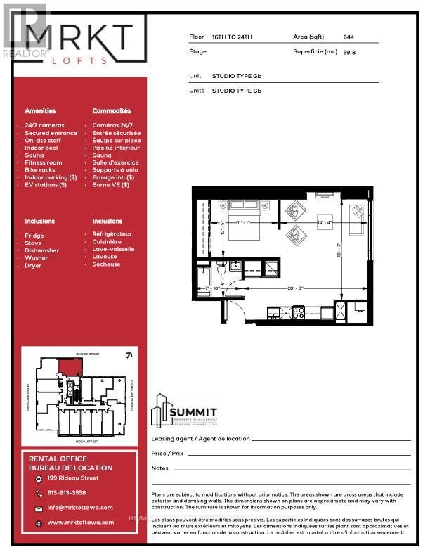 2214 - 199 Rideau Street, Ottawa, Ontario  K1N 0E9 - Photo 3 - X12959922