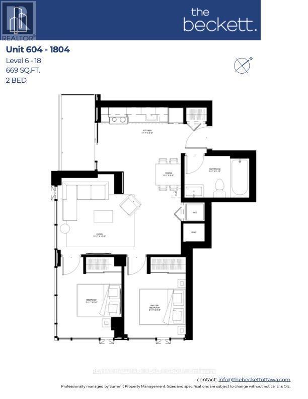 604 - 192 Bronson Avenue, Ottawa, Ontario  K1R 0E7 - Photo 3 - X12959932