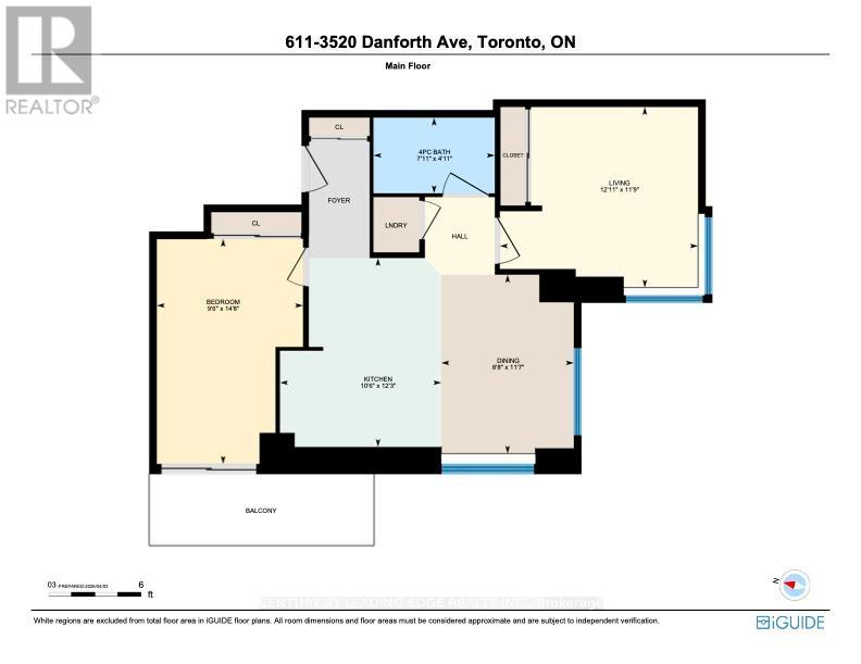 611 - 3520 Danforth Avenue, Toronto, Ontario  M1L 1E5 - Photo 37 - E12955690