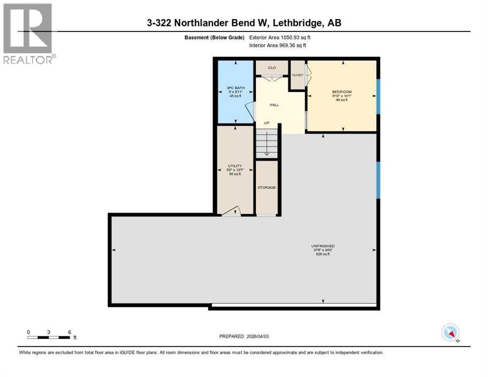 3, 322 Northlander Bend W, Lethbridge, Alberta  T1J 5T5 - Photo 46 - A2298964