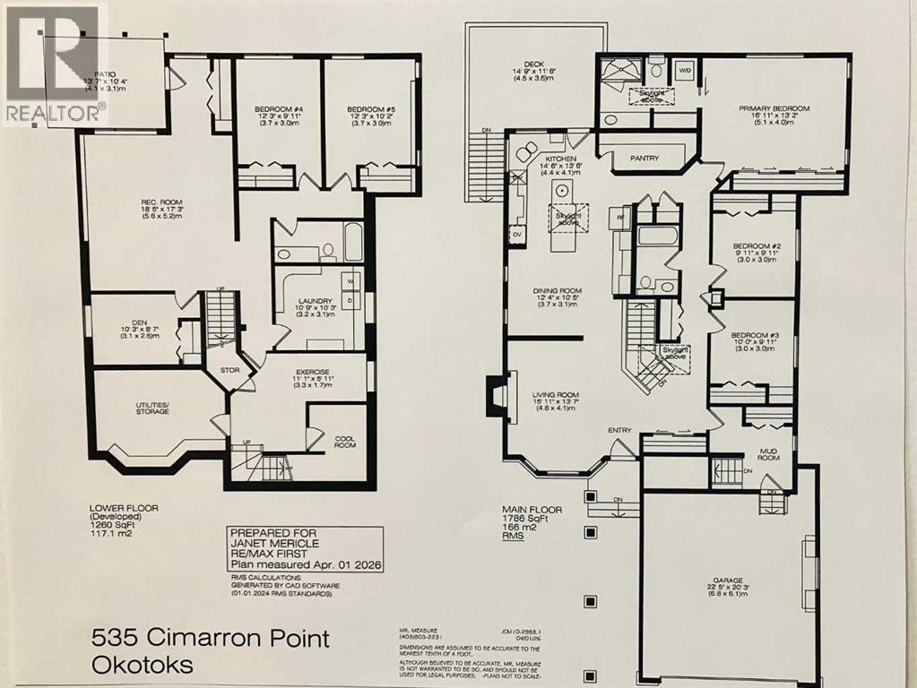 535 Cimarron Point, Okotoks, Alberta  T1S 1S6 - Photo 46 - A2297911