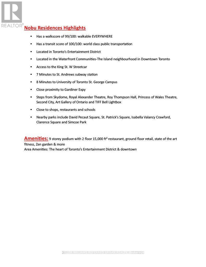 2607 - 15 Mercer Street, Toronto, Ontario  M5V 1H2 - Photo 18 - C12959284