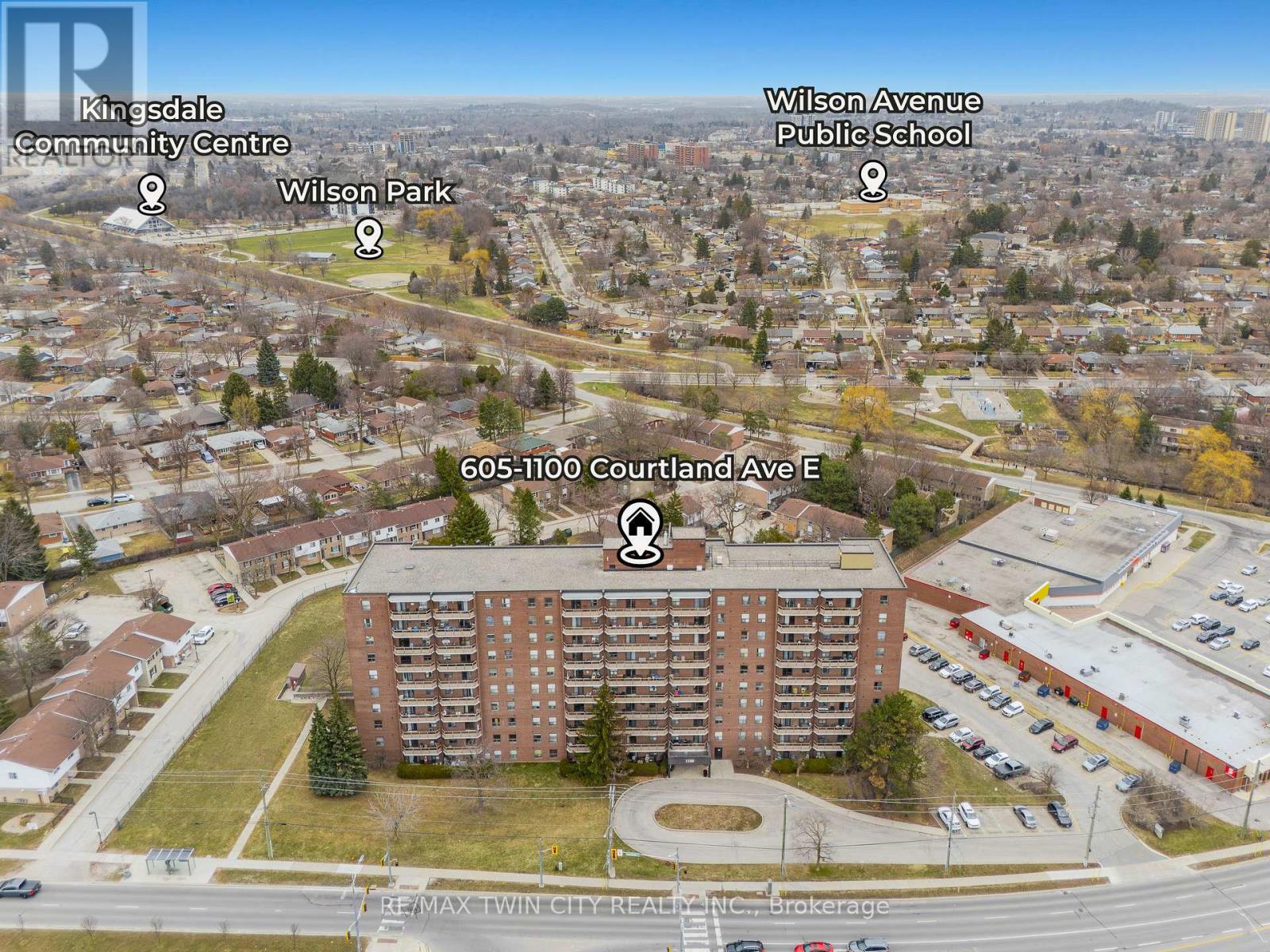 605 - 1100 Courtland Avenue E, Kitchener, Ontario  N2C 2H9 - Photo 3 - X12960798