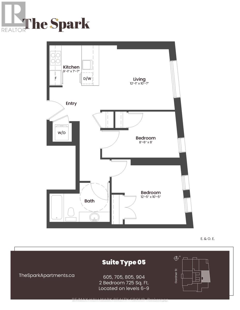 705 - 353 Gardner Street, Ottawa, Ontario  K1L 7V8 - Photo 8 - X12960950