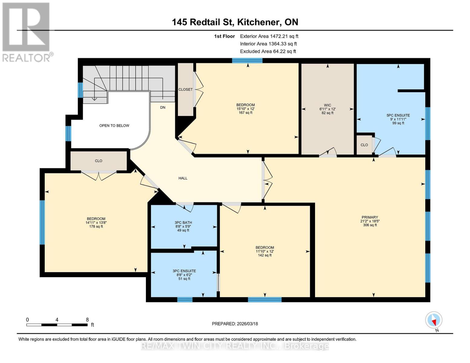 145 Redtail Street, Kitchener, Ontario  N2K 4J5 - Photo 49 - X12960996