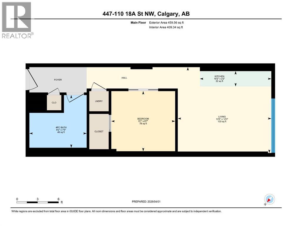447, 110 18a Street NW, Calgary, Alberta  T2N 5G5 - Photo 15 - A2296017