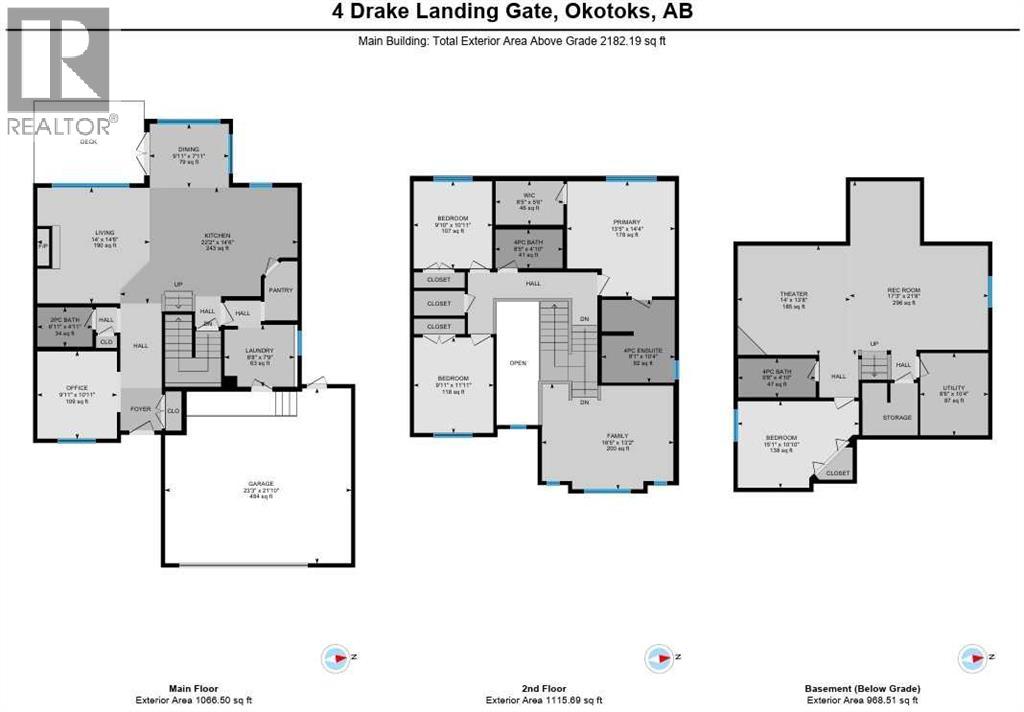 4 Drake Landing Gate, Okotoks, Alberta  T1S 0E5 - Photo 39 - A2298535